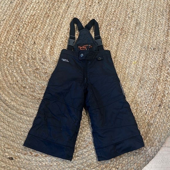 OBERMEYER hydroblockI-Grown Black Snow Bib Overalls 2T